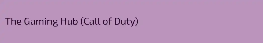 The Gaming Hub (Call of Duty)